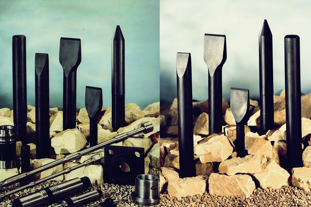 This image displays photo of Hydraulic Rock Hammer Tool Bits